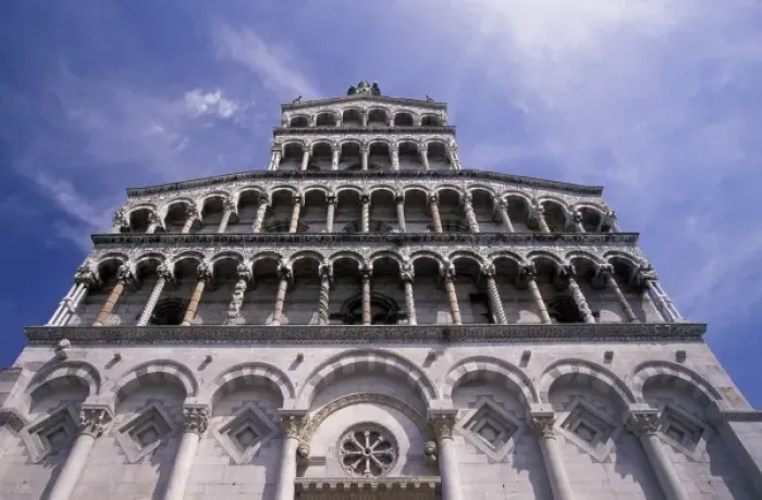 Framed Print : Italy, Tuscanny, Lucca. San Michele in Foro church Framed Print : Italy, Tuscanny, Lucca. San Michele in Foro church