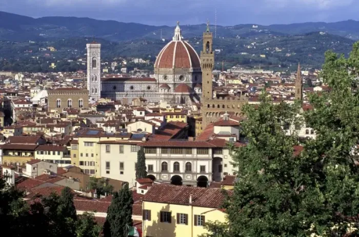 Framed Print : Italy, Tuscany, Florence. The Duomo