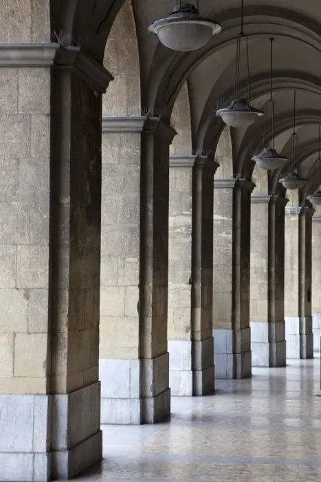 Framed Print : Italy, Tuscany, Pisa. Vertical shot of a hallway in the streets of Pisa Framed Print : Italy, Tuscany, Pisa. Vertical shot of a hallway in the streets of Pisa