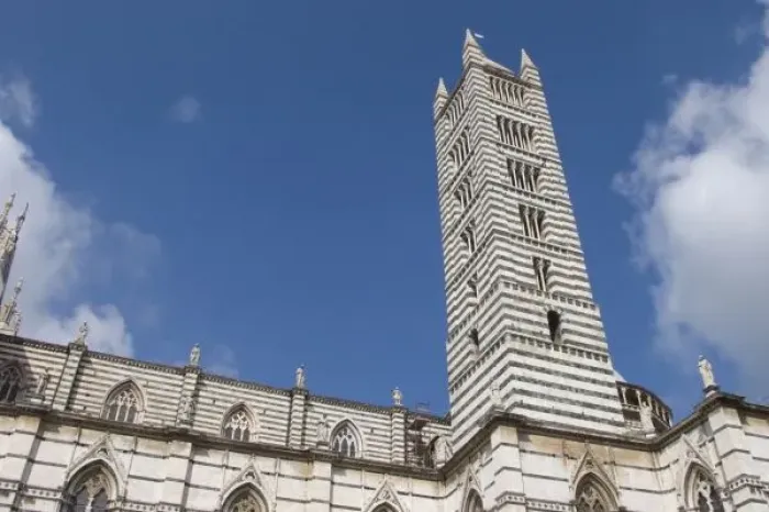 Framed Print : Italy, Tuscany, Siena. The Duomo