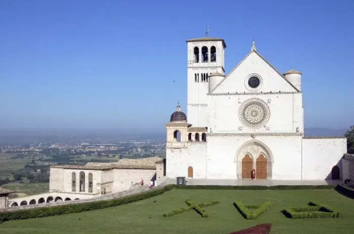 Framed Print : Italy, Umbria, Assisi. Basilica di San Francesco, religious home of St. Francis Framed Print : Italy, Umbria, Assisi. Basilica di San Francesco, religious home of St. Francis