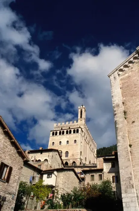 Framed Print : Italy, Umbria, Gubbio. Palazzo dei Consoli Framed Print : Italy, Umbria, Gubbio. Palazzo dei Consoli