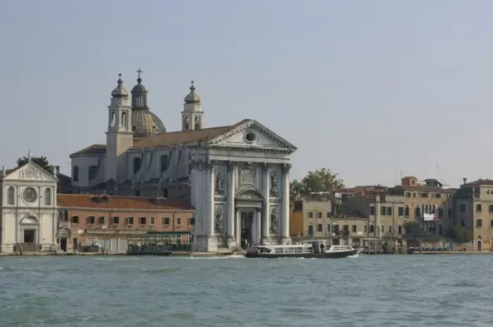 Framed Print : Italy, Venice, Church of Santa Maria Del Rosario along Guidecca Canal Framed Print : Italy, Venice, Church of Santa Maria Del Rosario along Guidecca Canal