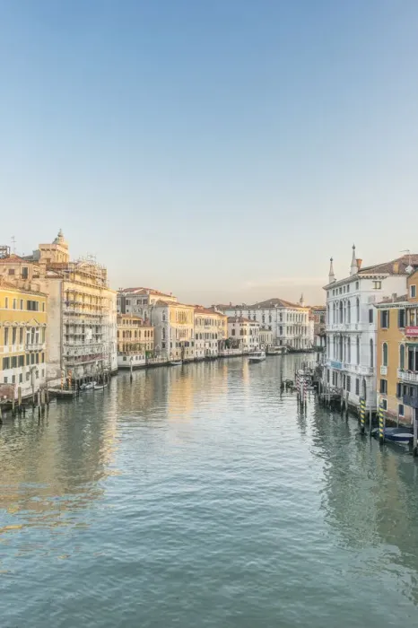 Framed Print : Italy, Venice. Grand Canal from Academia Bridge