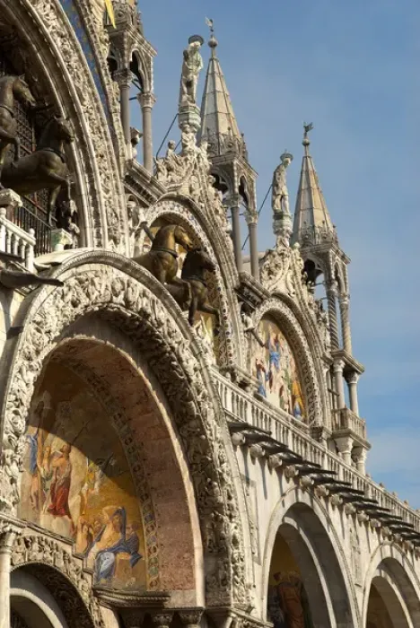 Framed Print : Italy; Venice. Saint Marks Basilica is the most famous church in Venice Framed Print : Italy; Venice. Saint Marks Basilica is the most famous church in Venice