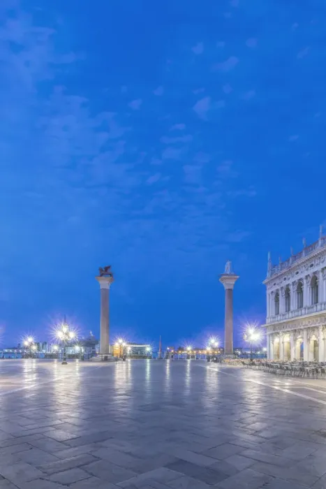 Framed Print : Italy, Venice. San Marco Piazza at dawn Framed Print : Italy, Venice. San Marco Piazza at dawn
