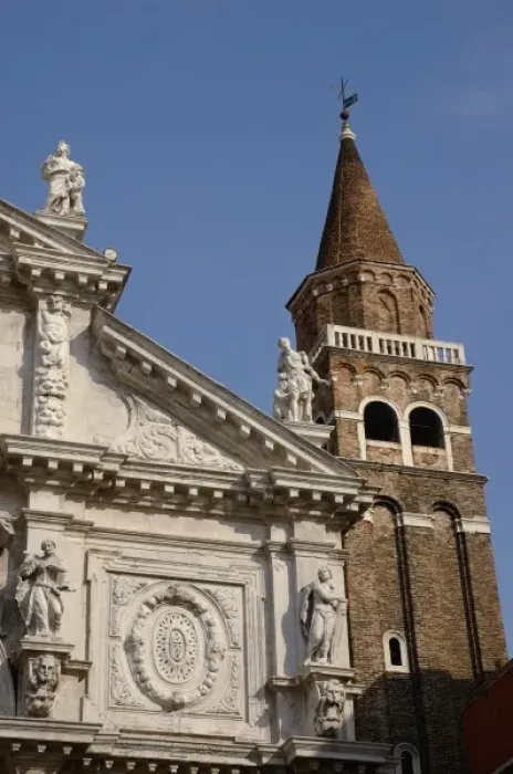 Framed Print : Italy, Venice, Santa Maria Zobenigo church and bell tower Framed Print : Italy, Venice, Santa Maria Zobenigo church and bell tower