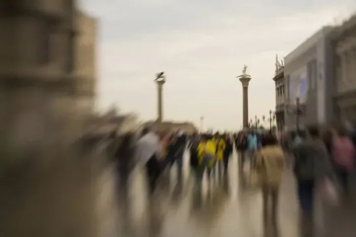 Framed Print : Italy, Venice, Selective Focus of The Gateway to the Venice Lagoon. Statues of the Winged Lion