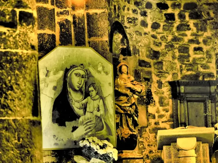 Framed Print : Italy, Vernazza. Infrared image of the interior of Santa Margherita di Antiochia Church Framed Print : Italy, Vernazza. Infrared image of the interior of Santa Margherita di Antiochia Church