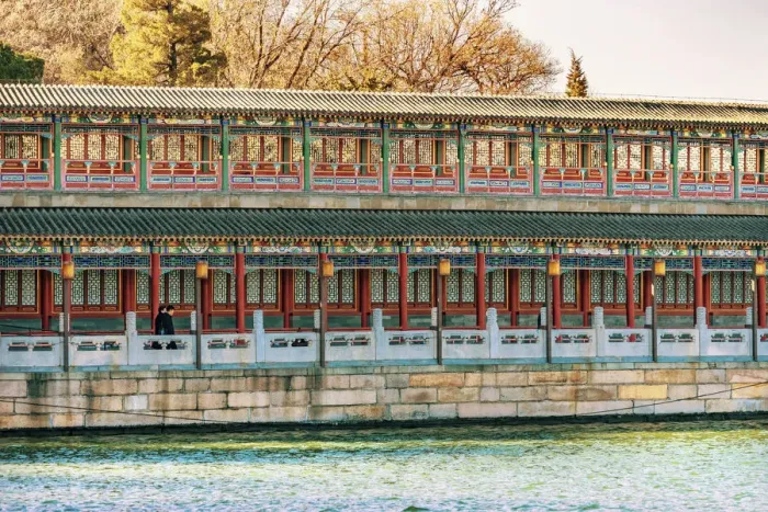 Framed Print : Jade Island, Beihai Lake Park, Beijing, China. Beihai Park was created in 1000 AD Framed Print : Jade Island, Beihai Lake Park, Beijing, China. Beihai Park was created in 1000 AD
