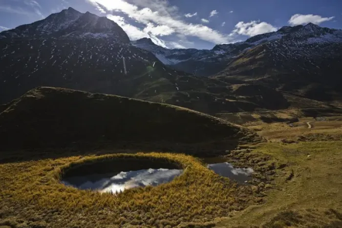 Framed Print : The Jagdhausalm in the National Park Hohe Tauern, East Tyrol, with its small lake Framed Print : The Jagdhausalm in the National Park Hohe Tauern, East Tyrol, with its small lake