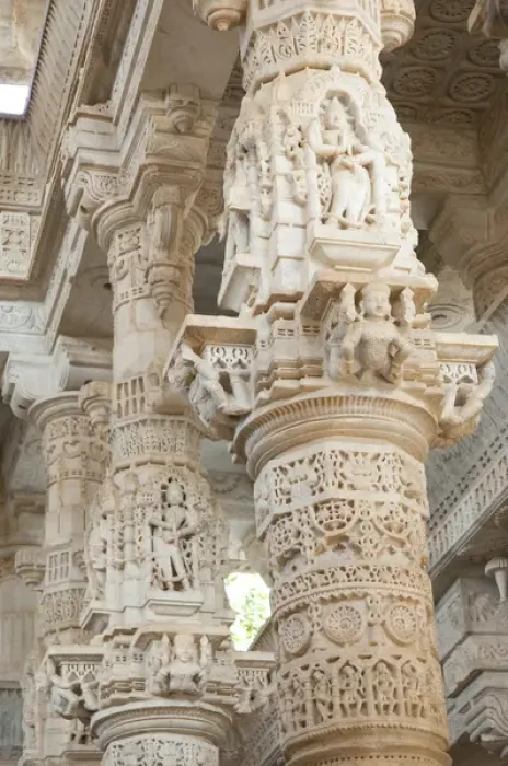 Framed Print : Jain Temple, Ranakpur, Rajasthan, India Framed Print : Jain Temple, Ranakpur, Rajasthan, India