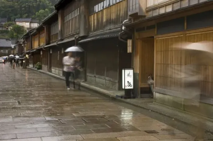 Framed Print : Japan, Ishikawa, Kanazawa, Higashi Chaya Distrcit