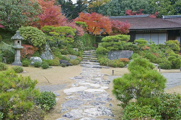 Japan, Kyoto, Arashiyama, Sagano, Okochi Sanso Villa