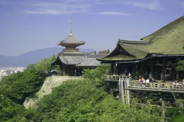 Framed Print : Japan, Kyoto, The View from Kiyomizu Temple