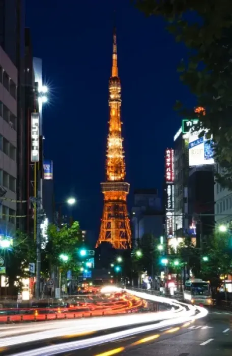 Framed Print : Japan, Tokyo, Roppongi, Tokyo Tower Framed Print : Japan, Tokyo, Roppongi, Tokyo Tower