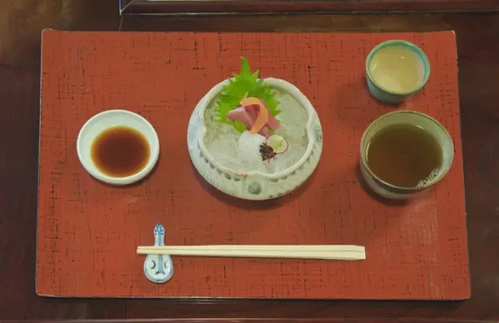 Framed Print : Japan, Tokyo, Sashimi Course at Traditional Japanese Restaurant Framed Print : Japan, Tokyo, Sashimi Course at Traditional Japanese Restaurant
