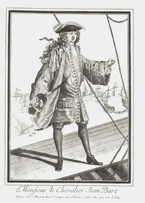 Framed Print : Jean Bart, 1651-1702. FRANCE Copyright: Ancient Art & Architecture Framed Print : Jean Bart, 1651-1702. FRANCE Copyright: Ancient Art & Architecture