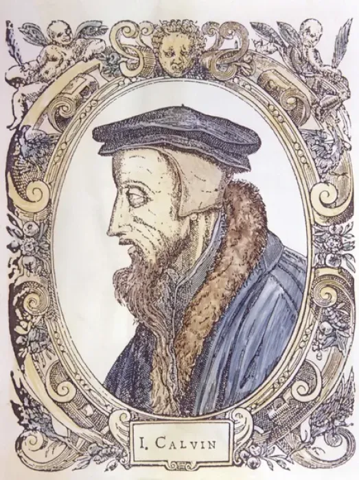 Framed Print : John Calvin, 1509-64. Protestant Theologian Copyright: aACollectionLtd Framed Print : John Calvin, 1509-64. Protestant Theologian Copyright: aACollectionLtd