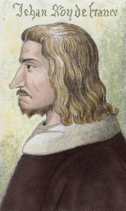 Framed Print : John II the Good (Gue of Maulny Castle, 1319-London, 1364). King of France (1350-1364)