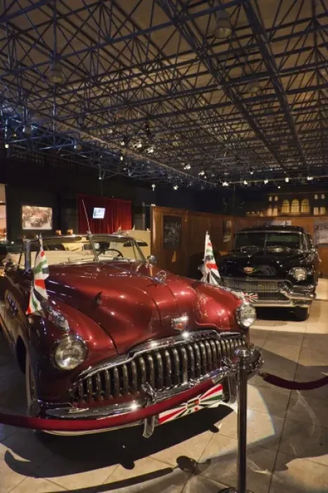 Framed Print : Jordan, Amman, Royal Automoblie Museum, royal limousines of King Hussein