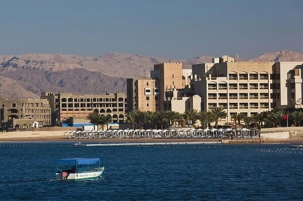 Jordan, Aqaba, hotels on the Red Sea