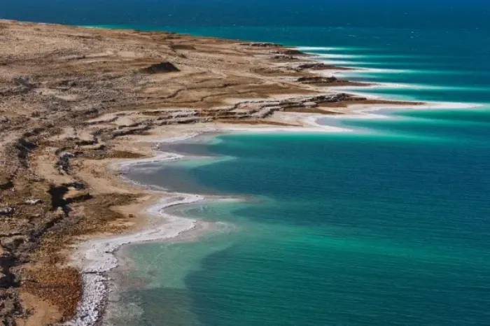 Framed Print : Jordan, Dead Sea, Mazraa, seascape by Potash City