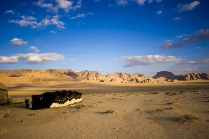 Framed Print : Jordan, Wadi Rum desert, bedouin tent Framed Print : Jordan, Wadi Rum desert, bedouin tent