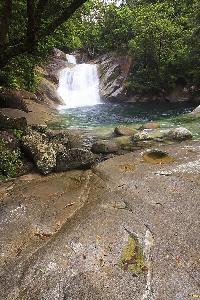 Josephine Falls is one of the most popular sets of waterfalls on the south side of Cairns