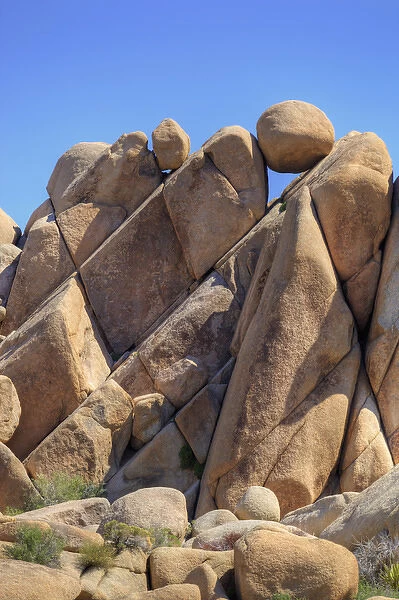 Joshua Tree NP, granite rock formations