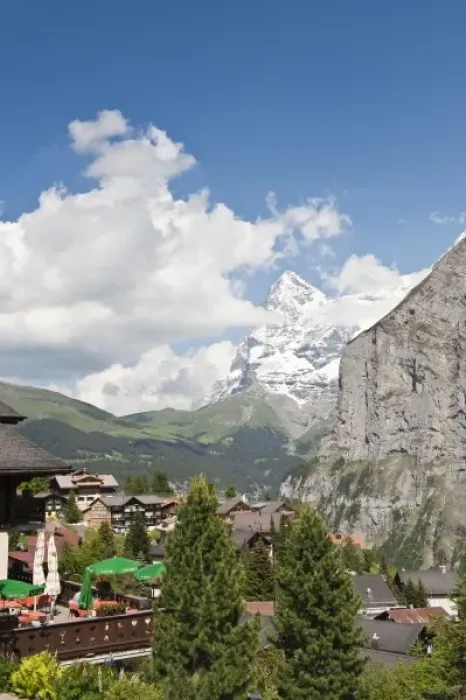 Framed Print : Jungfrau Region, Switzerland. The Eiger from Murren