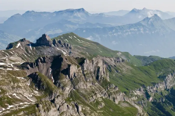 Framed Print : Jungfrau Region, Switzerland. Jungfrau massif from Schilthorn Peak Framed Print : Jungfrau Region, Switzerland. Jungfrau massif from Schilthorn Peak