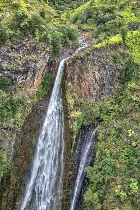 Framed Print : Jurassic Falls, Kauai, Hawaii, USA