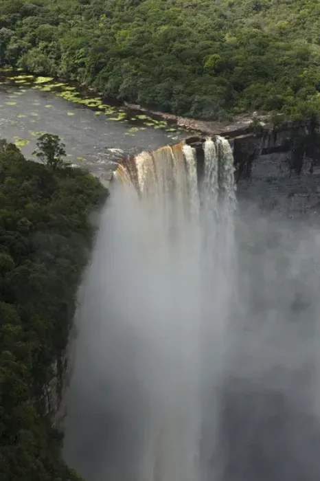 Framed Print : Kaieteur Falls 226 Meters Potaro River which runs into the Essequibo River Framed Print : Kaieteur Falls 226 Meters Potaro River which runs into the Essequibo River