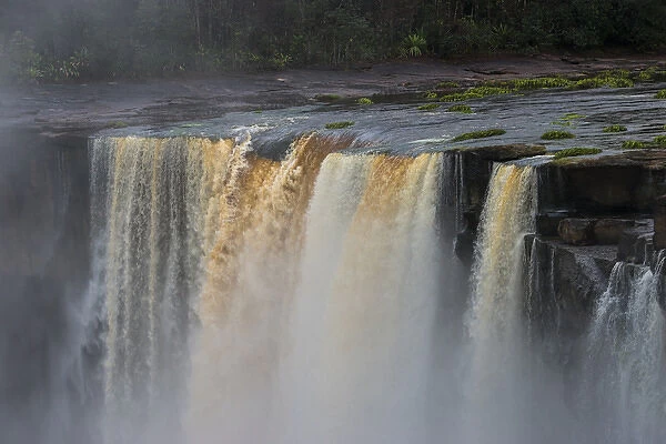 Kaieteur Falls, GUYANA. Kaieteur Falls is the worlds widest single drop waterfall