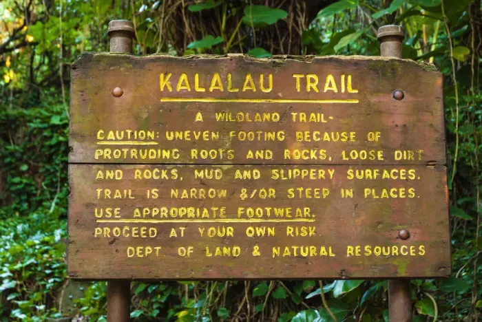 Framed Print : Kalalau Trail sign at the Ke e Beach trailhead, Na Pali Coast, Island of Kauai Framed Print : Kalalau Trail sign at the Ke e Beach trailhead, Na Pali Coast, Island of Kauai
