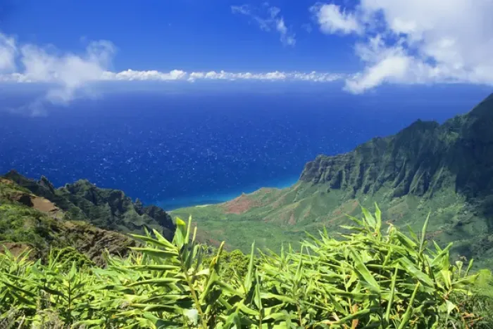Framed Print : Kalalau Valley viewed from Kalalau Overlook, Kauai, Hawaii Framed Print : Kalalau Valley viewed from Kalalau Overlook, Kauai, Hawaii