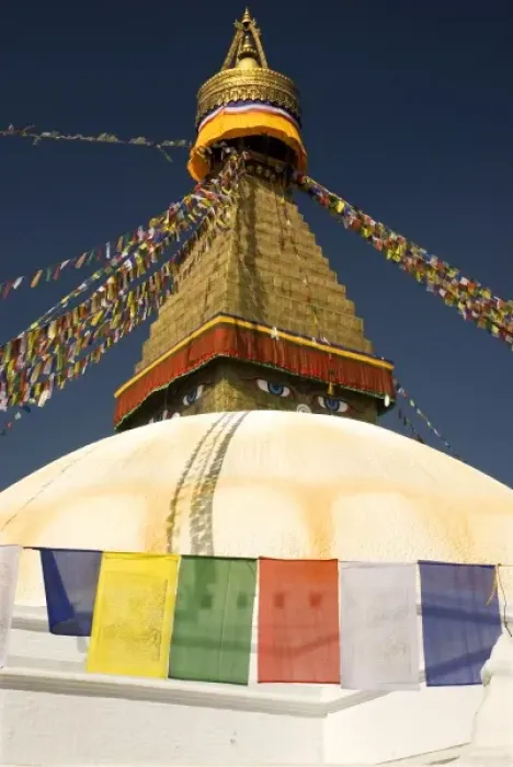 Framed Print : Kathmandus Bodhnath Stupa, one of the largest stupas in the world and one of Framed Print : Kathmandus Bodhnath Stupa, one of the largest stupas in the world and one of