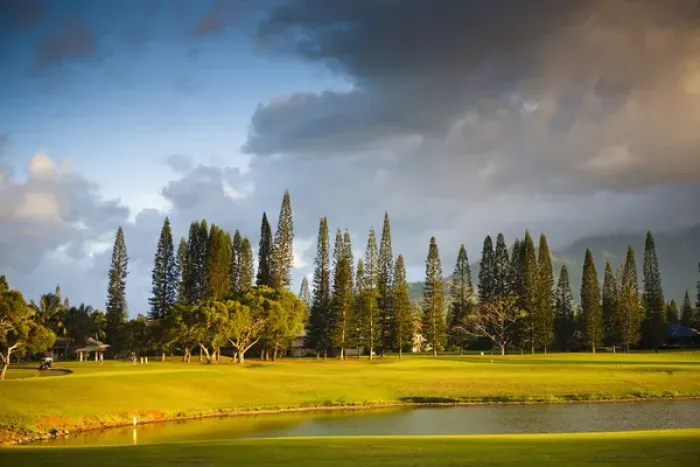 Framed Print : Kauai, Hawaii, USA. The Makai golf course in Princeville is set along a stunning Framed Print : Kauai, Hawaii, USA. The Makai golf course in Princeville is set along a stunning