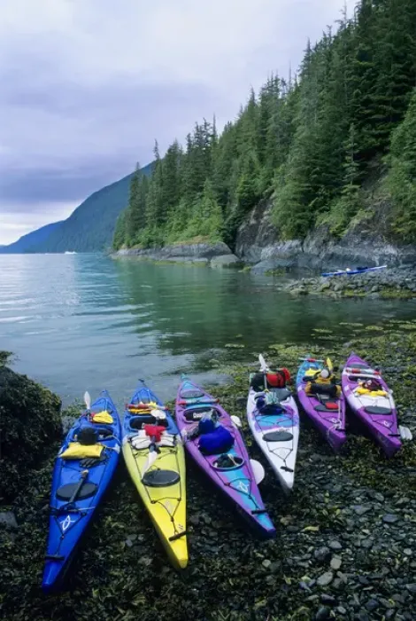 Framed Print : Kayaking in Endicott Arm Fiord, Southeast Alaska Framed Print : Kayaking in Endicott Arm Fiord, Southeast Alaska