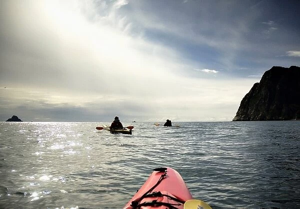 Kayaking Resurrection Bay, Kenai Fjords National Park