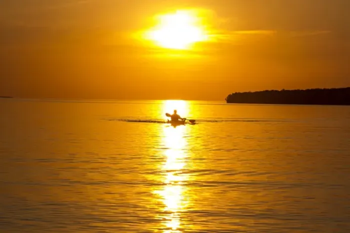 Framed Print : Kayaking at sunset in the Apostle Islands National Lakeshore of Lake Superior near Bayfield Framed Print : Kayaking at sunset in the Apostle Islands National Lakeshore of Lake Superior near Bayfield