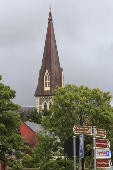 Framed Print : Kenmare. County Kerry. Ireland. Church Framed Print : Kenmare. County Kerry. Ireland. Church