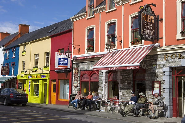 Kenmare. County Kerry. Ireland. Shop fronts