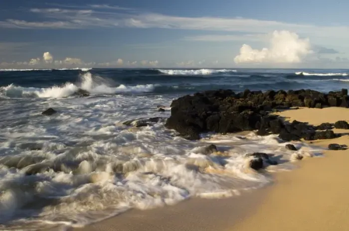 Framed Print : Kiahuna Beach, Kauai, Hawaii, USA