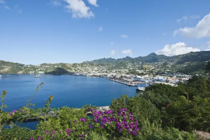 Framed Print : Kingstown Harbour, St. Vincent & The Grenadines