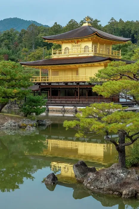 Framed Print : Kinkaku-Ji Golden Pavilion, Kyoto, Japan Framed Print : Kinkaku-Ji Golden Pavilion, Kyoto, Japan