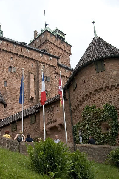 Koeningsberg Castle in Eastern France. france, french, europe, european, travel