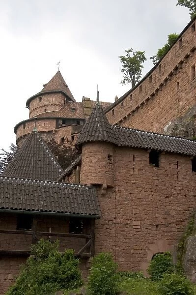 Koeningsberg Castle in Eastern France