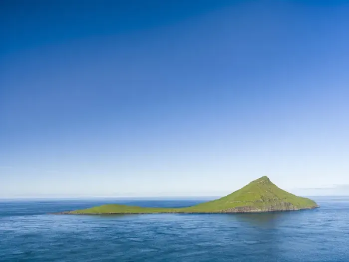 Framed Print : Koltur island. The island Streymoy, one of the two large islands of the Faroe Islands Framed Print : Koltur island. The island Streymoy, one of the two large islands of the Faroe Islands